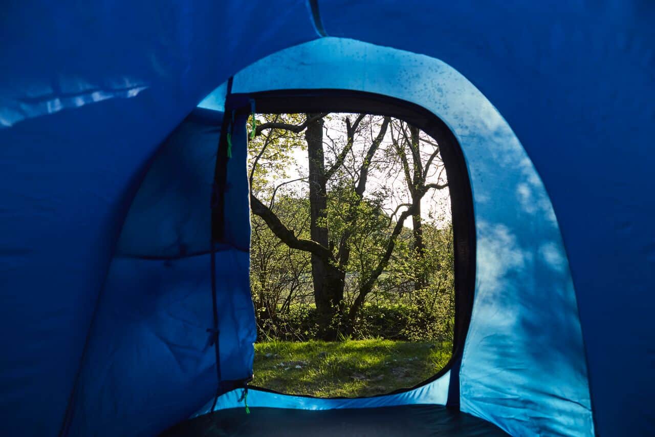Tent pitch Don Don
