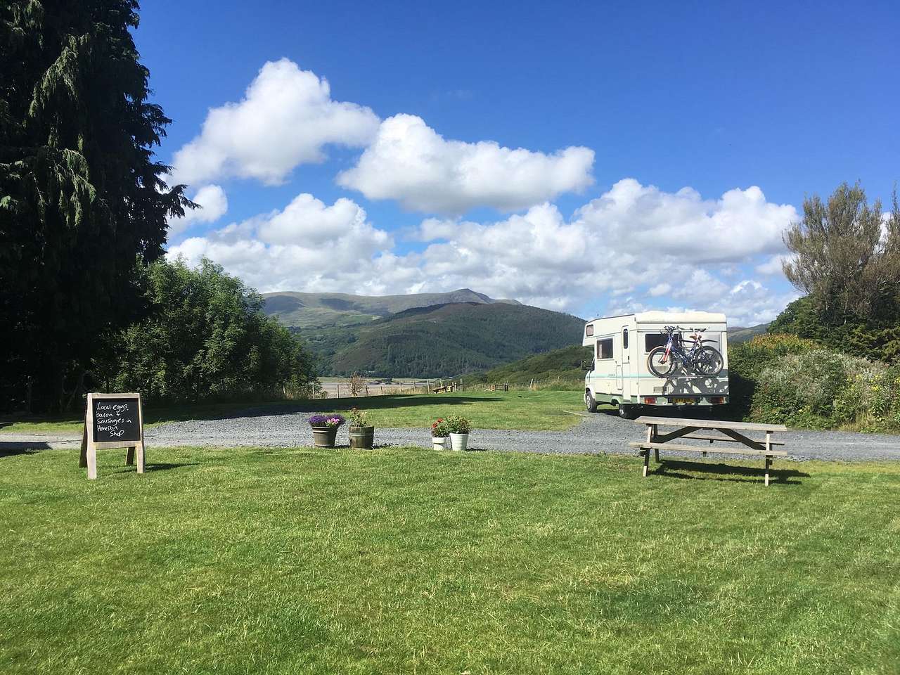 Our two Panorama View Pitches