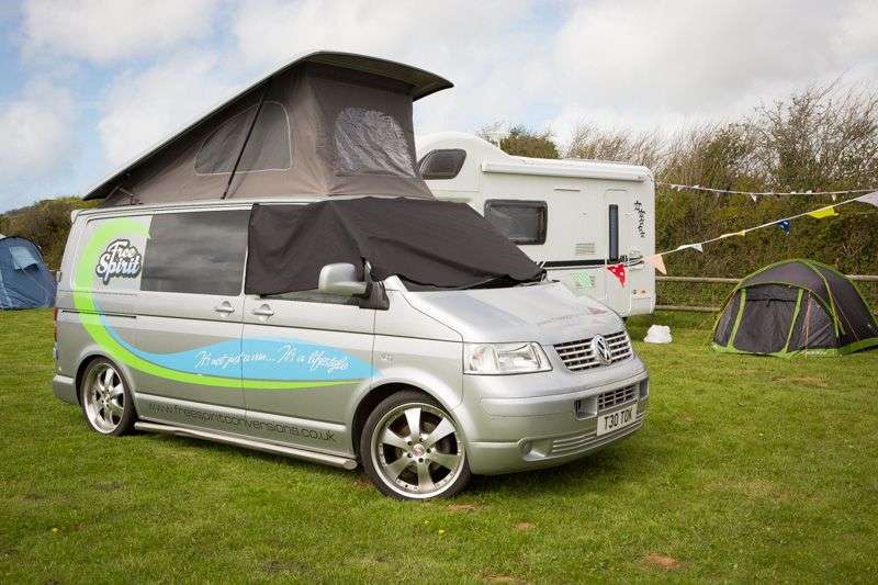 Wild Camping - Communal Meadow Campervan or Motorhome Pitch