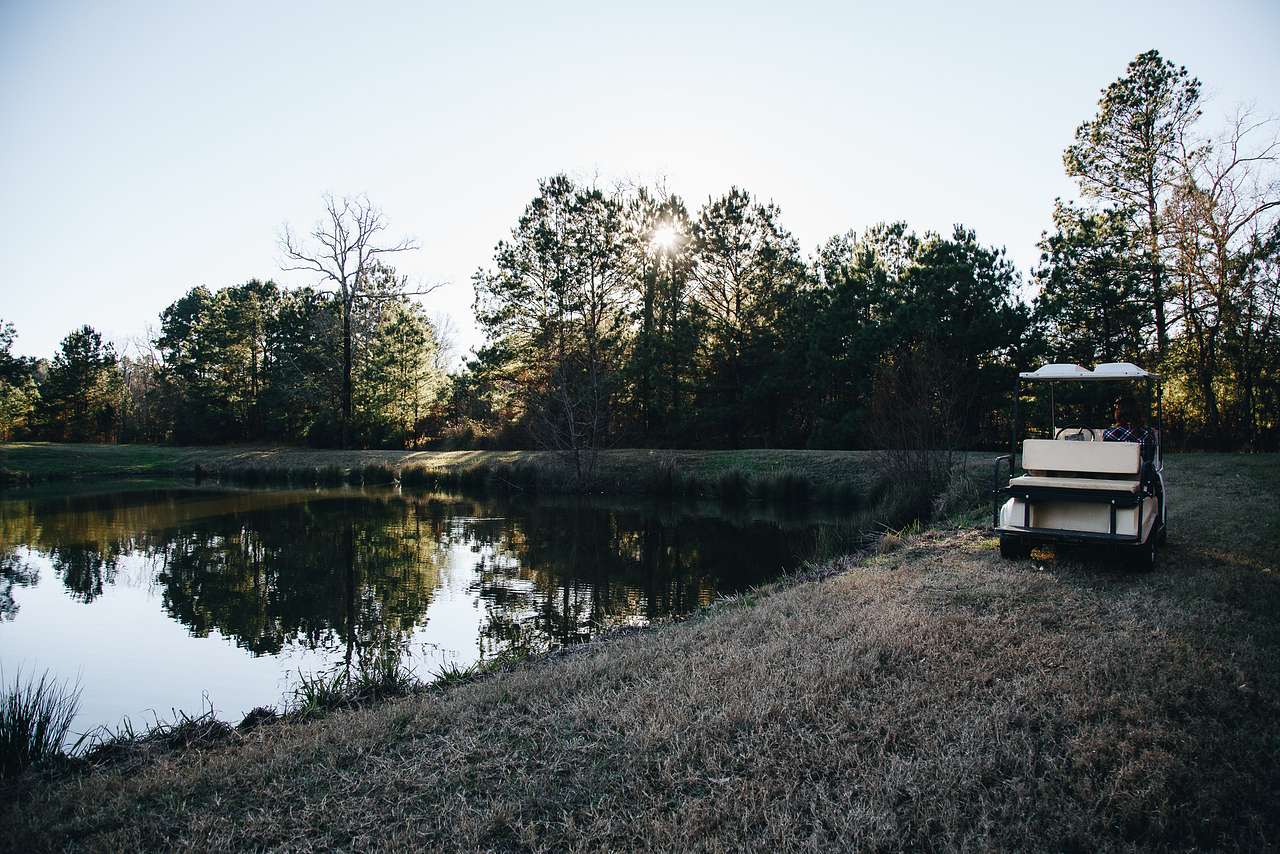 A golf-cart tour of the property. 