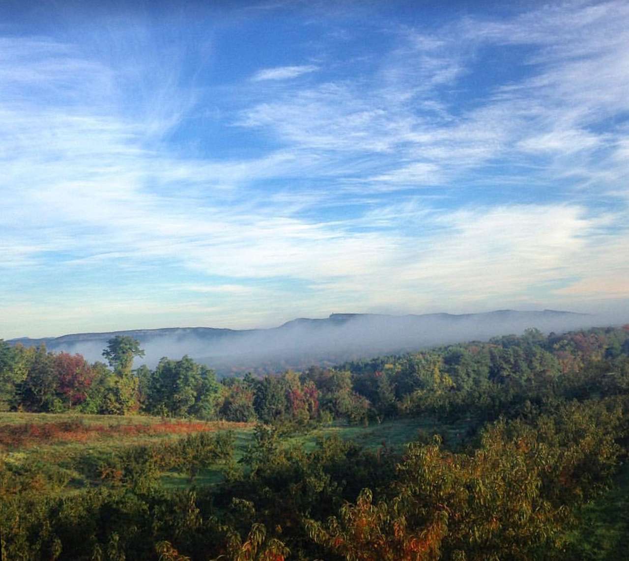 View from the Mountain Top camp site.