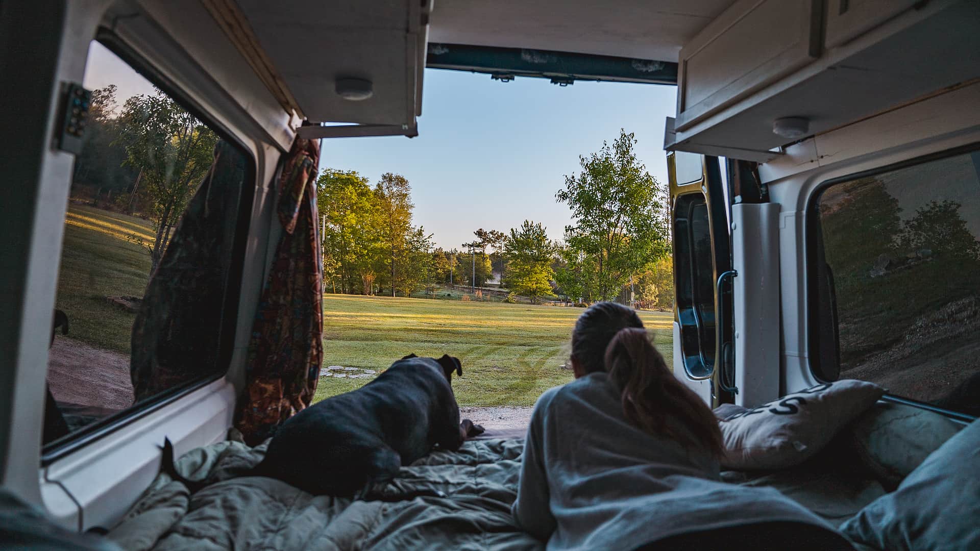 Our van views
