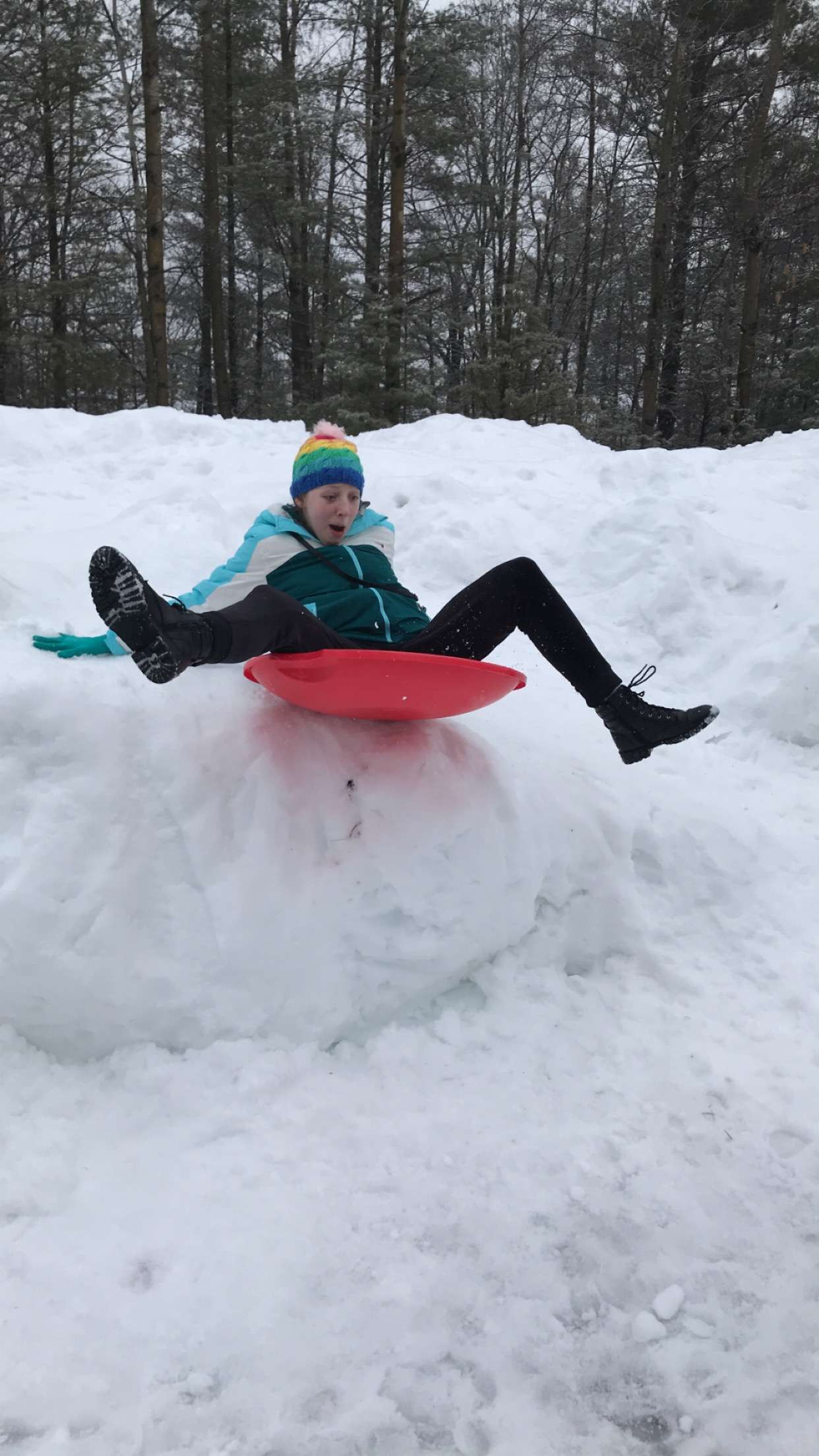 Good sledding opportunities 