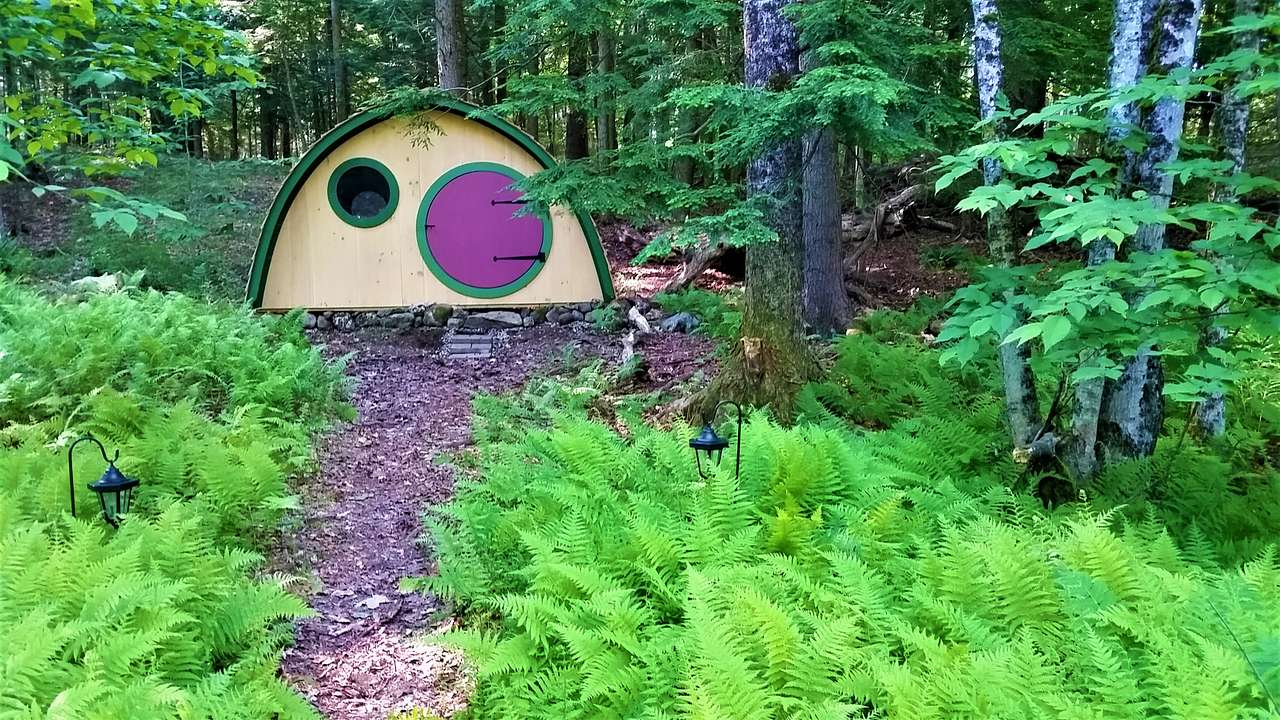 The Hobbit House at Tir na nOg Farm