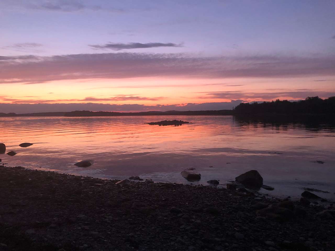 View from the beach 