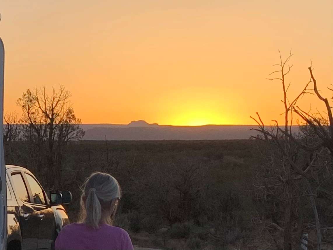 Sunset Campground on Ruin Road