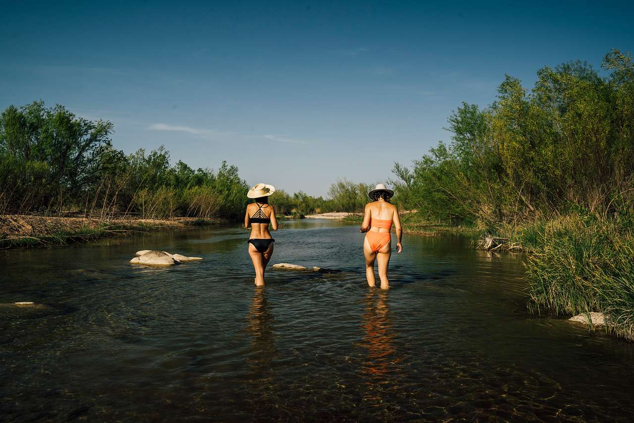 Uplift Landing on the Llano River