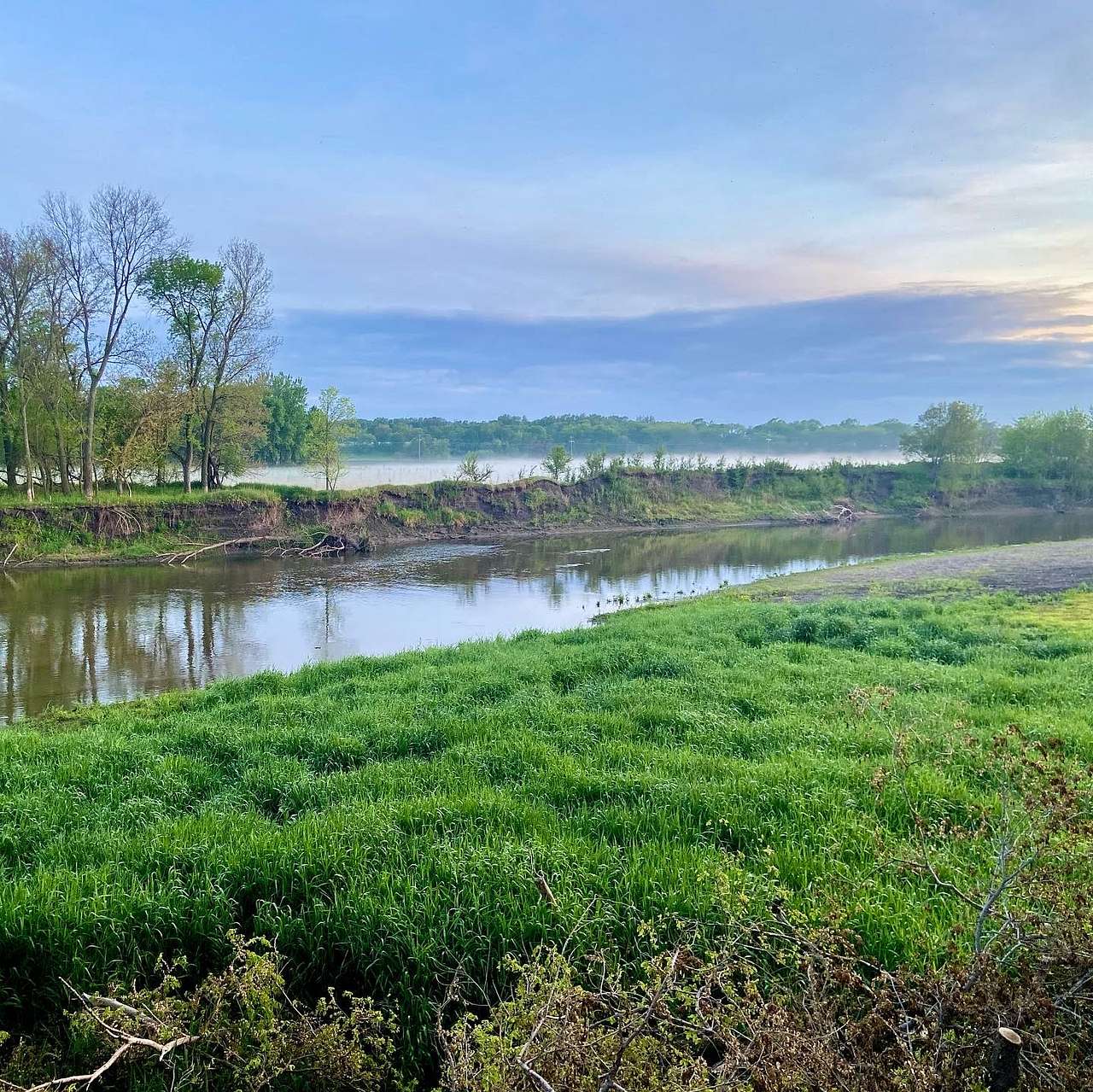 Tent camping on the Raccoon River