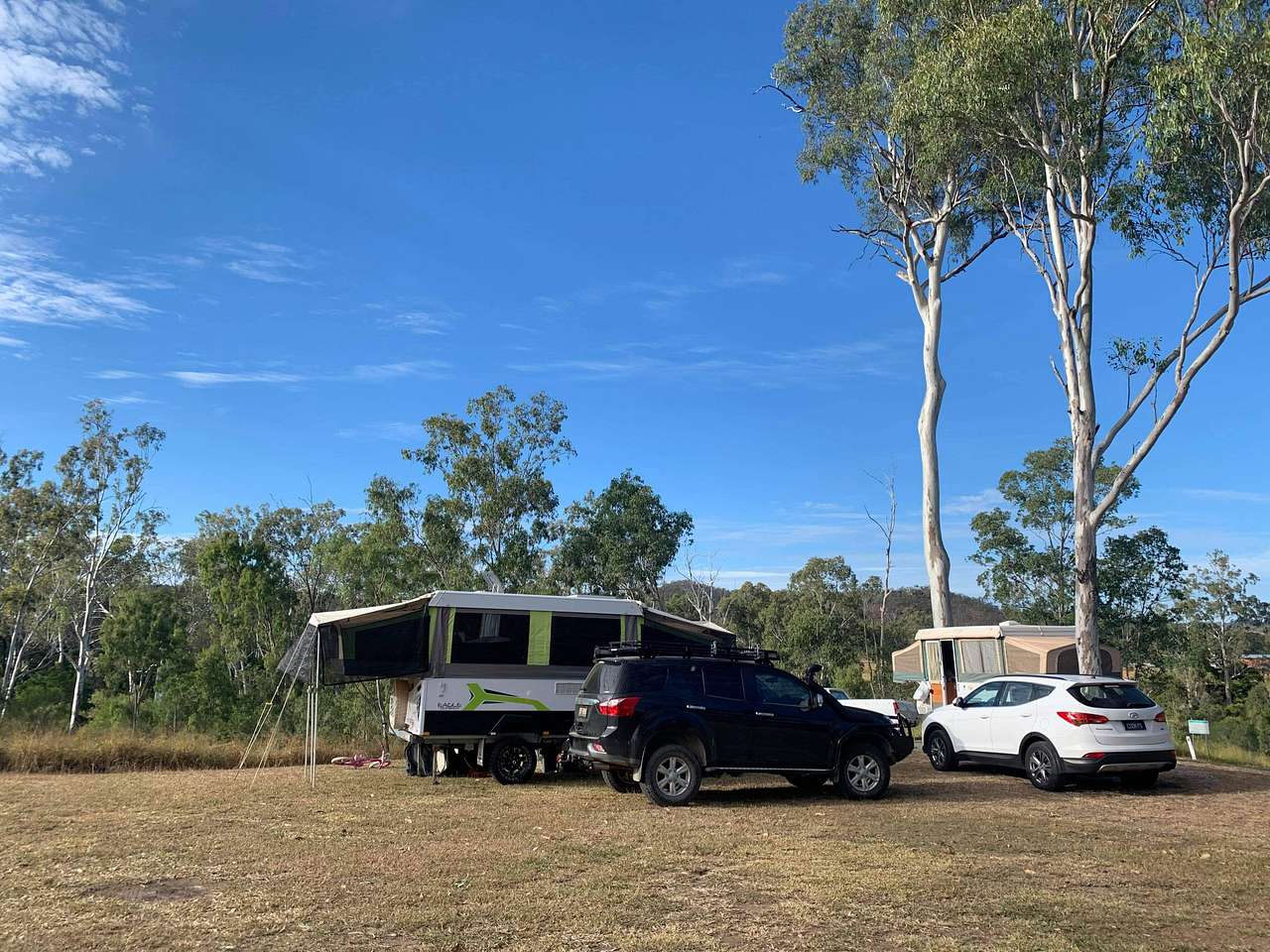Beautifully maintained camping area. Lots of room for the kids and activities.