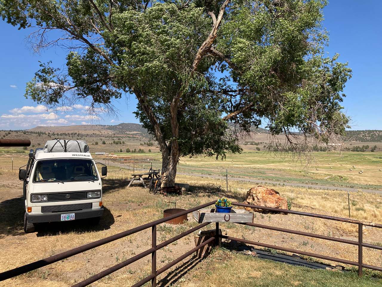 View from the porch