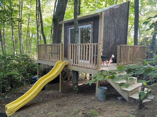 View of the treehouse!