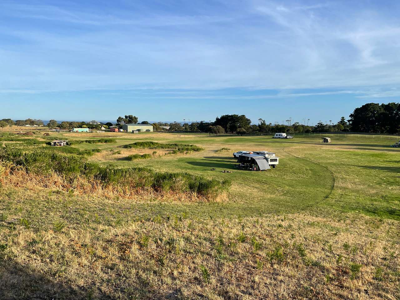 Shacks at Kardella Park