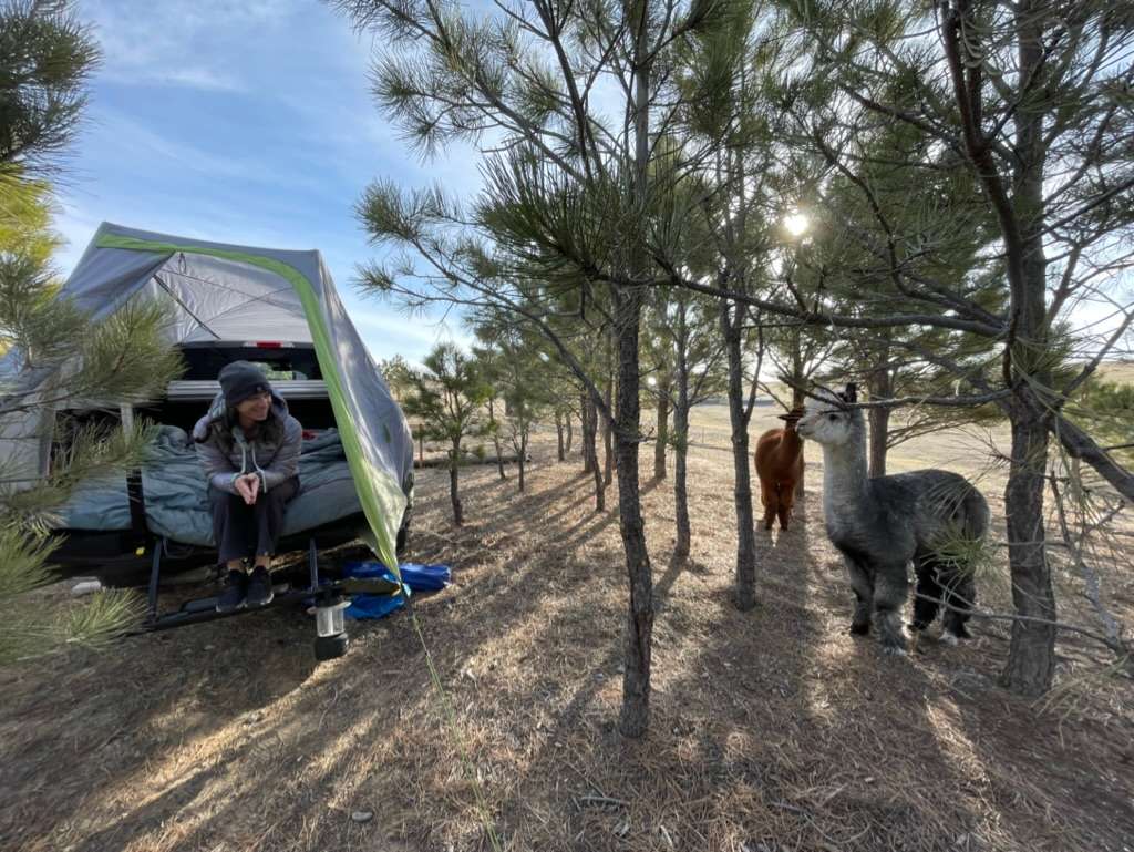 our spot with the wakeup crew