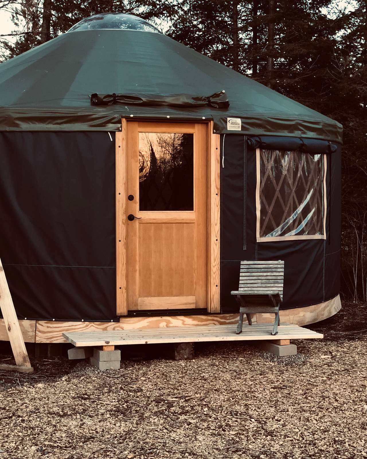 Yurt on the River