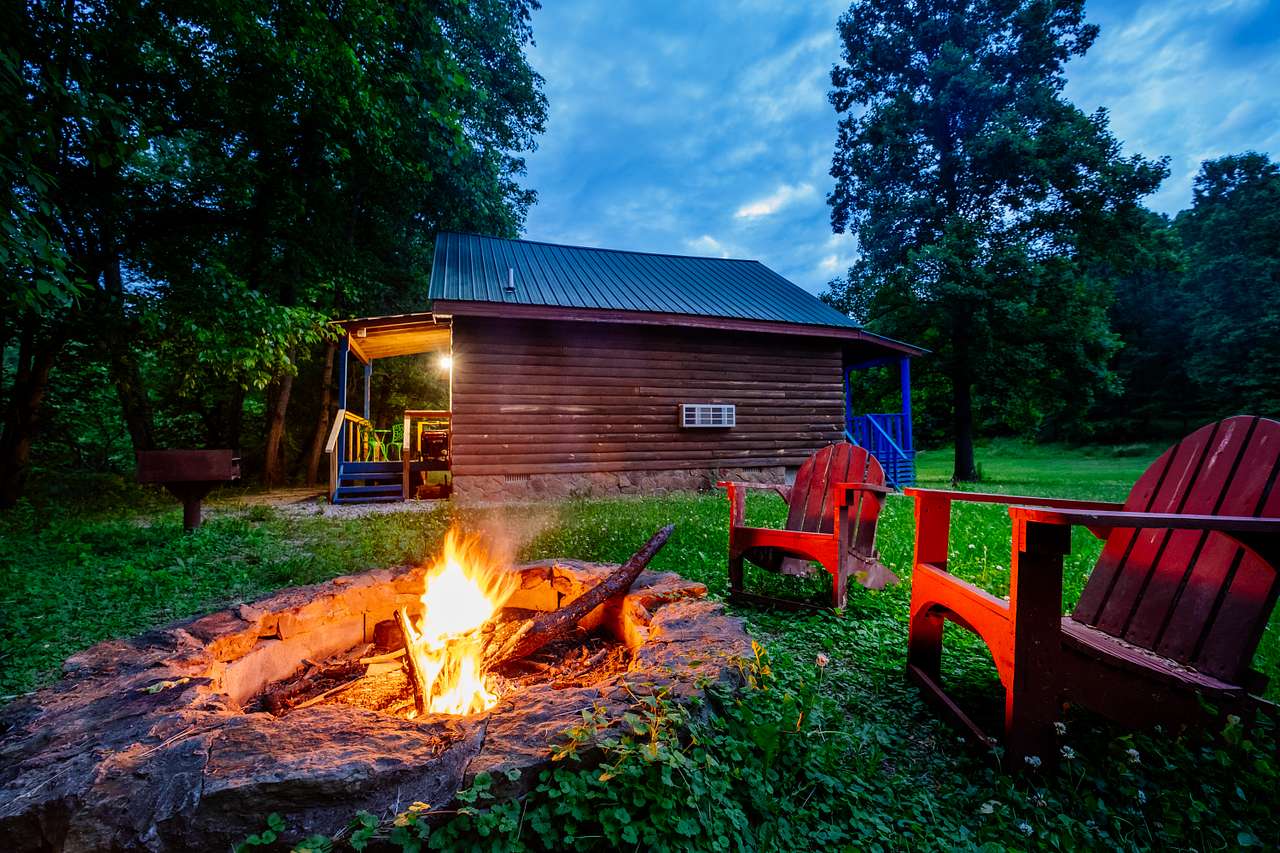 Nice large fire pit!