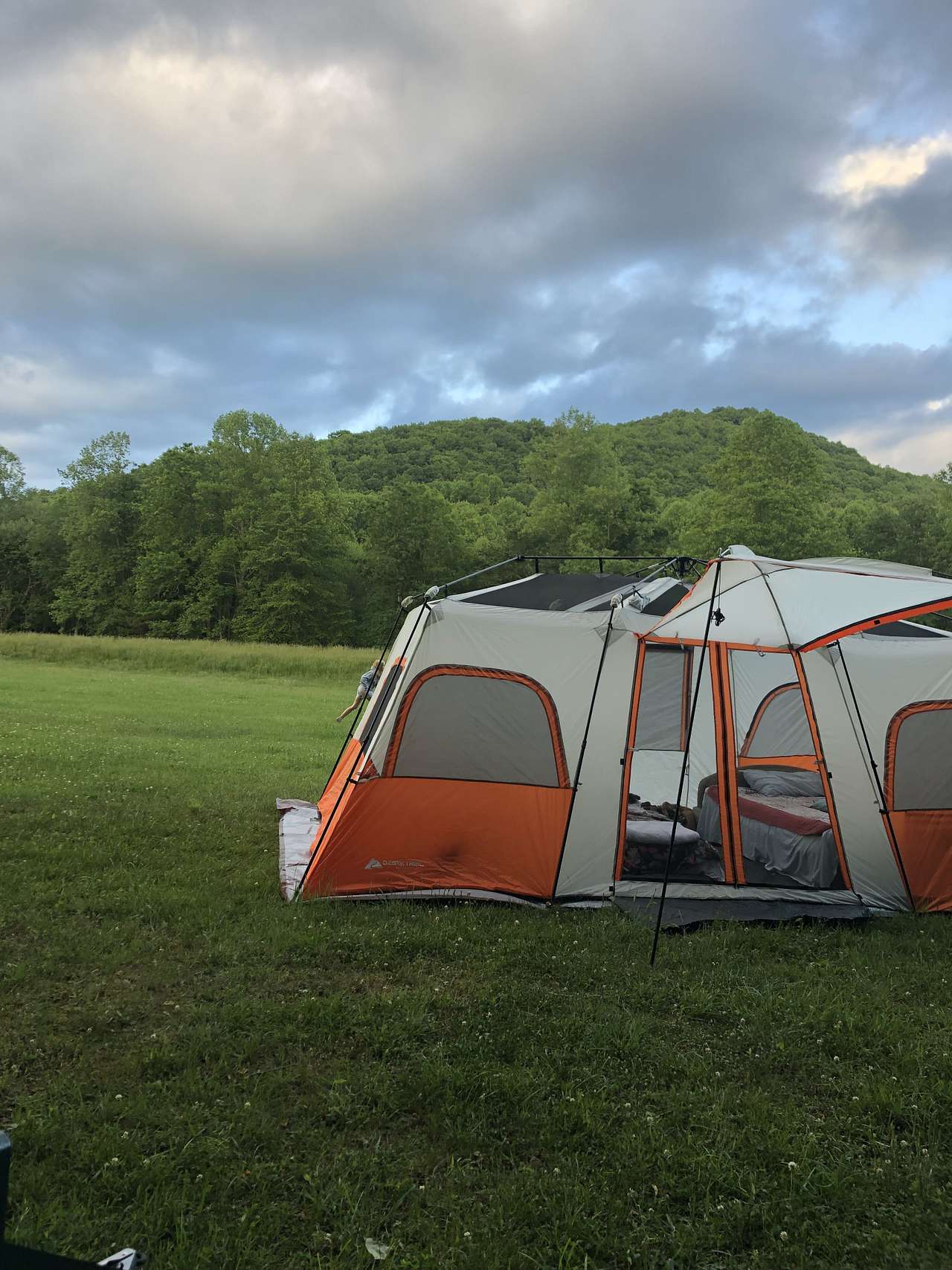 Beautiful spot for a tent.