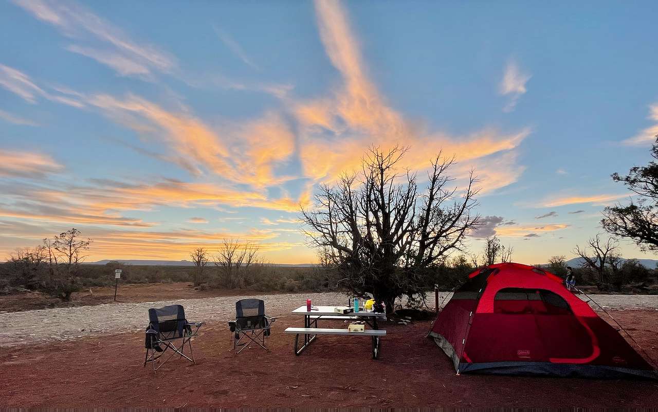 Sunset Campground on Ruin Road