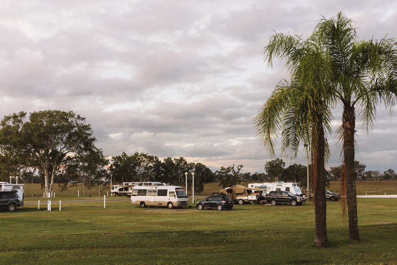 Area for the powered site