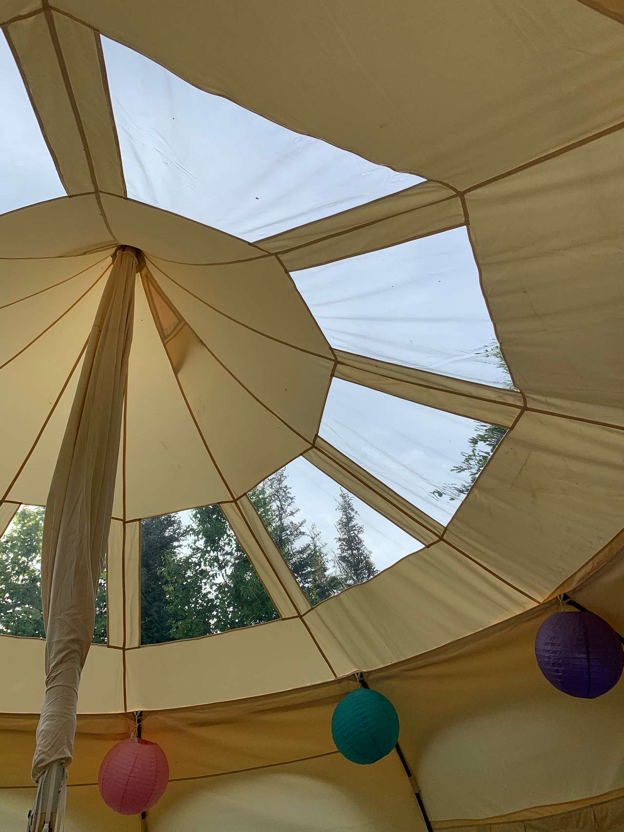 Sally's Brook Cabins, Glamping Tent