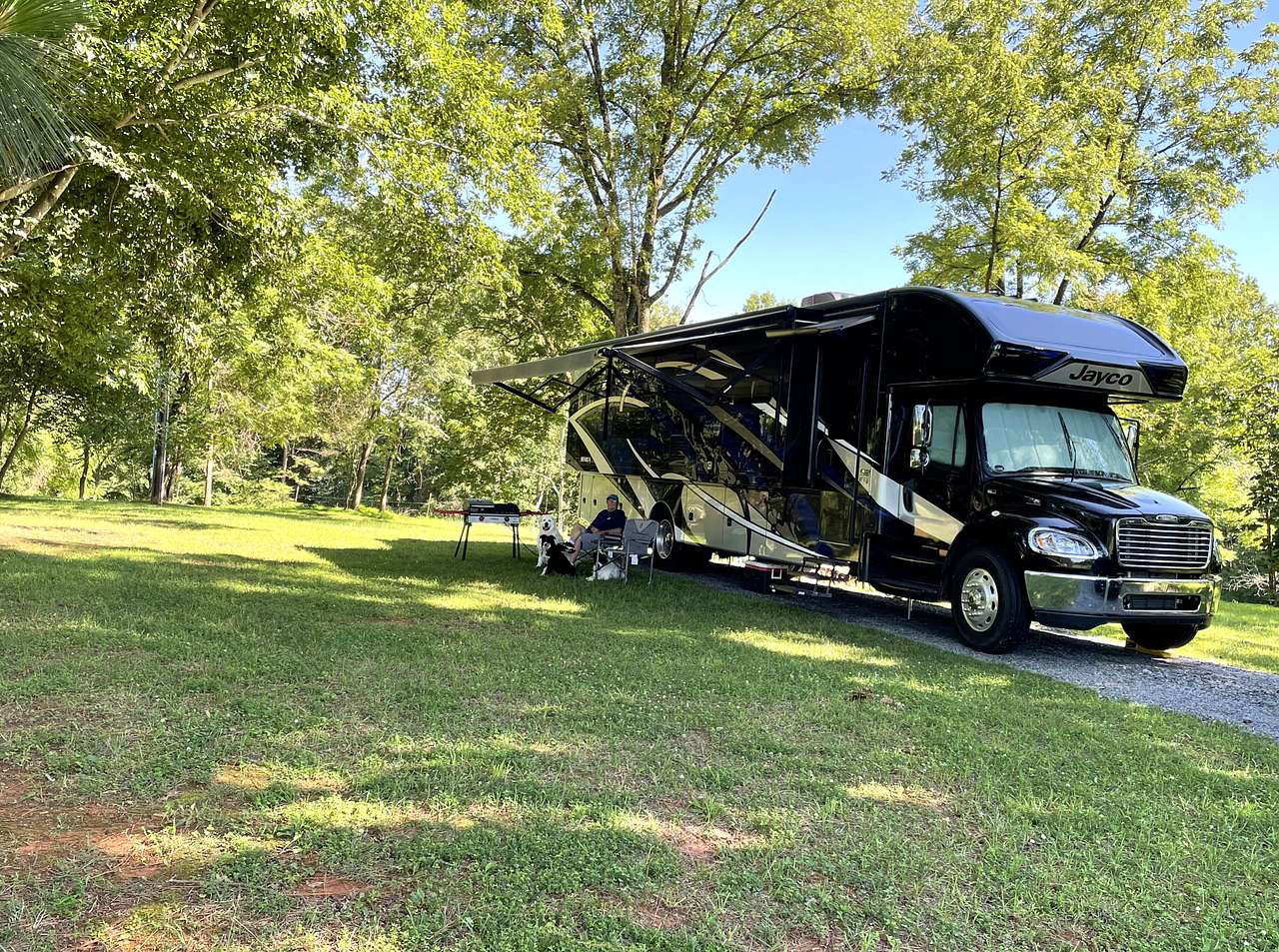 Our campsite
