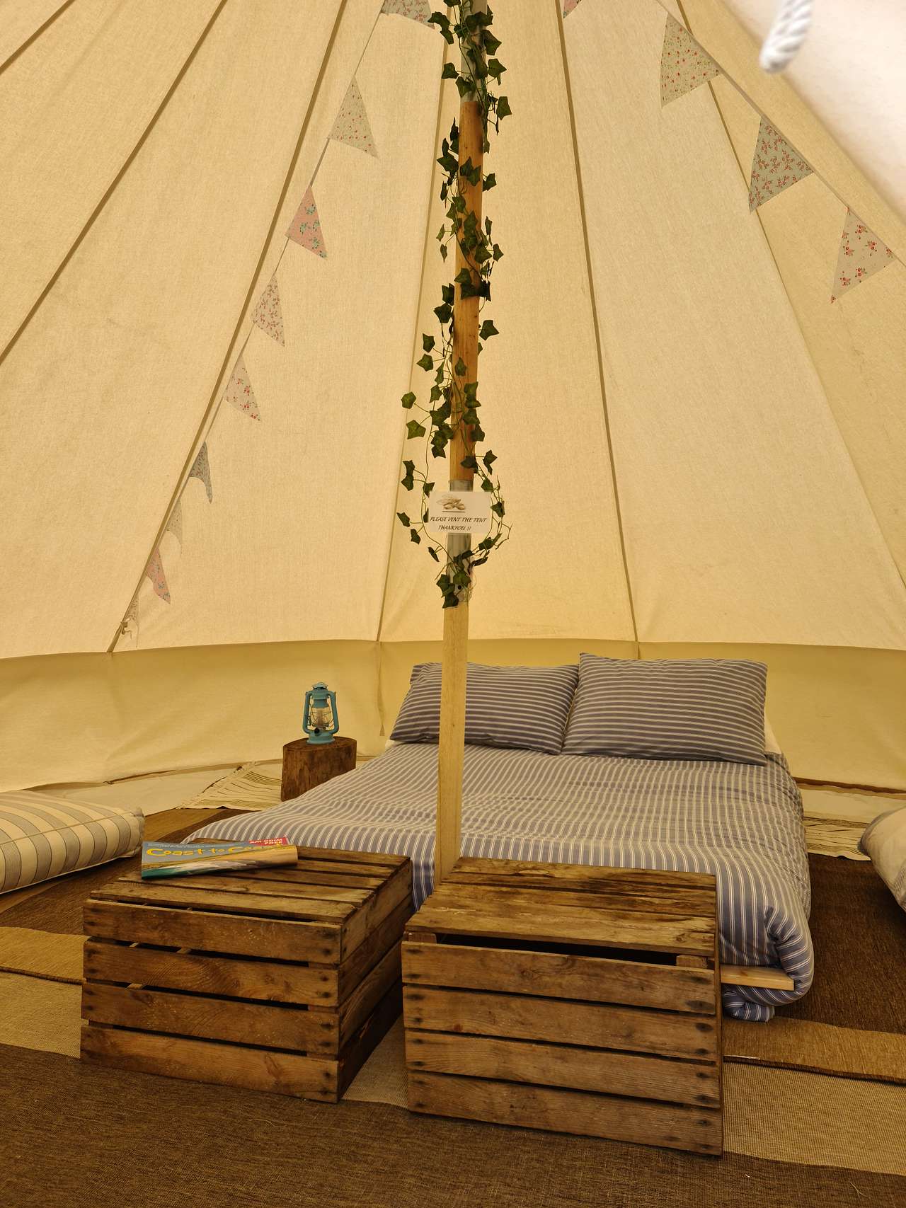 Double 5 meter Bell Tent