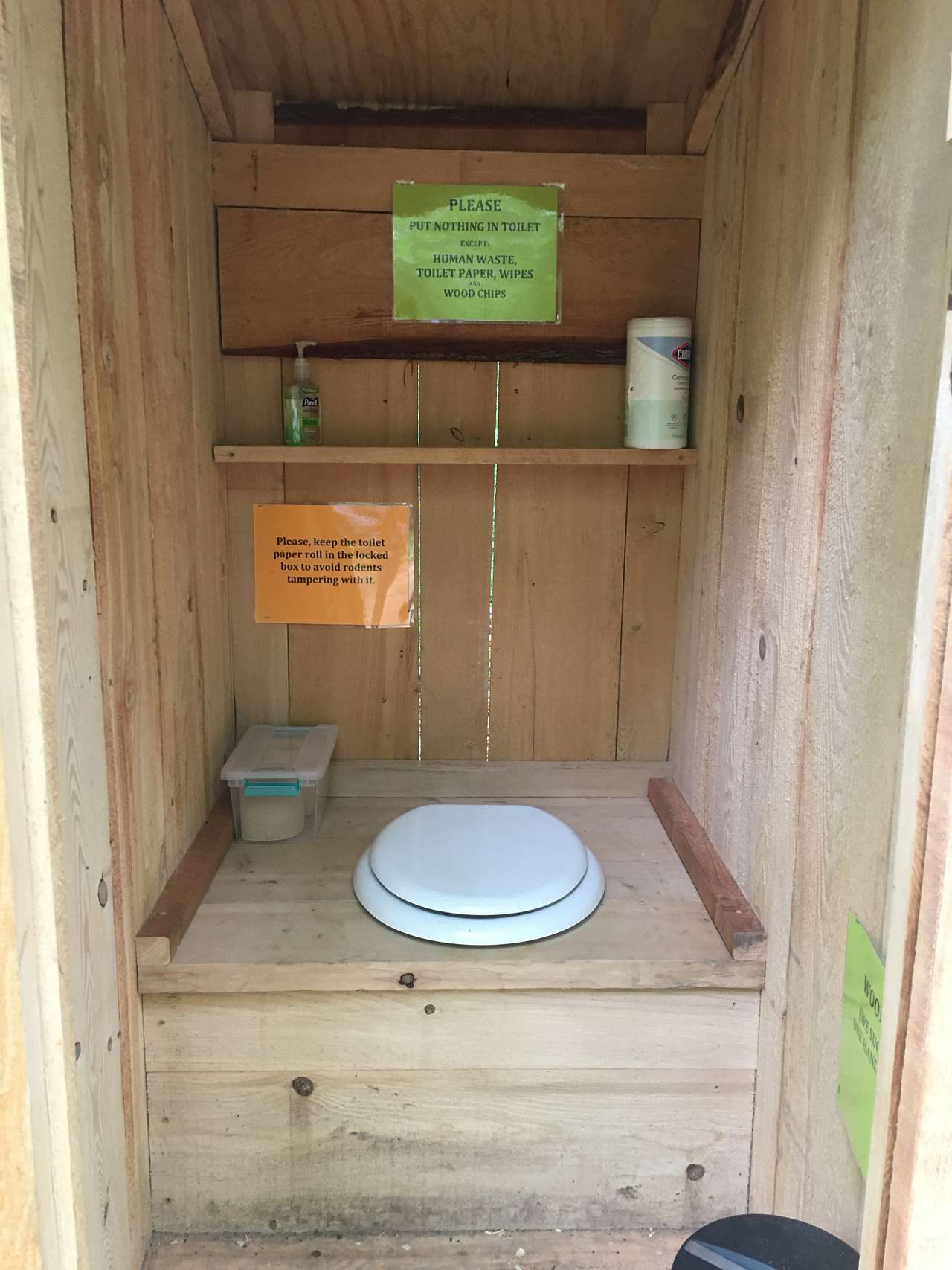 View amenities photos of Burr Oaks Forest secluded campsites