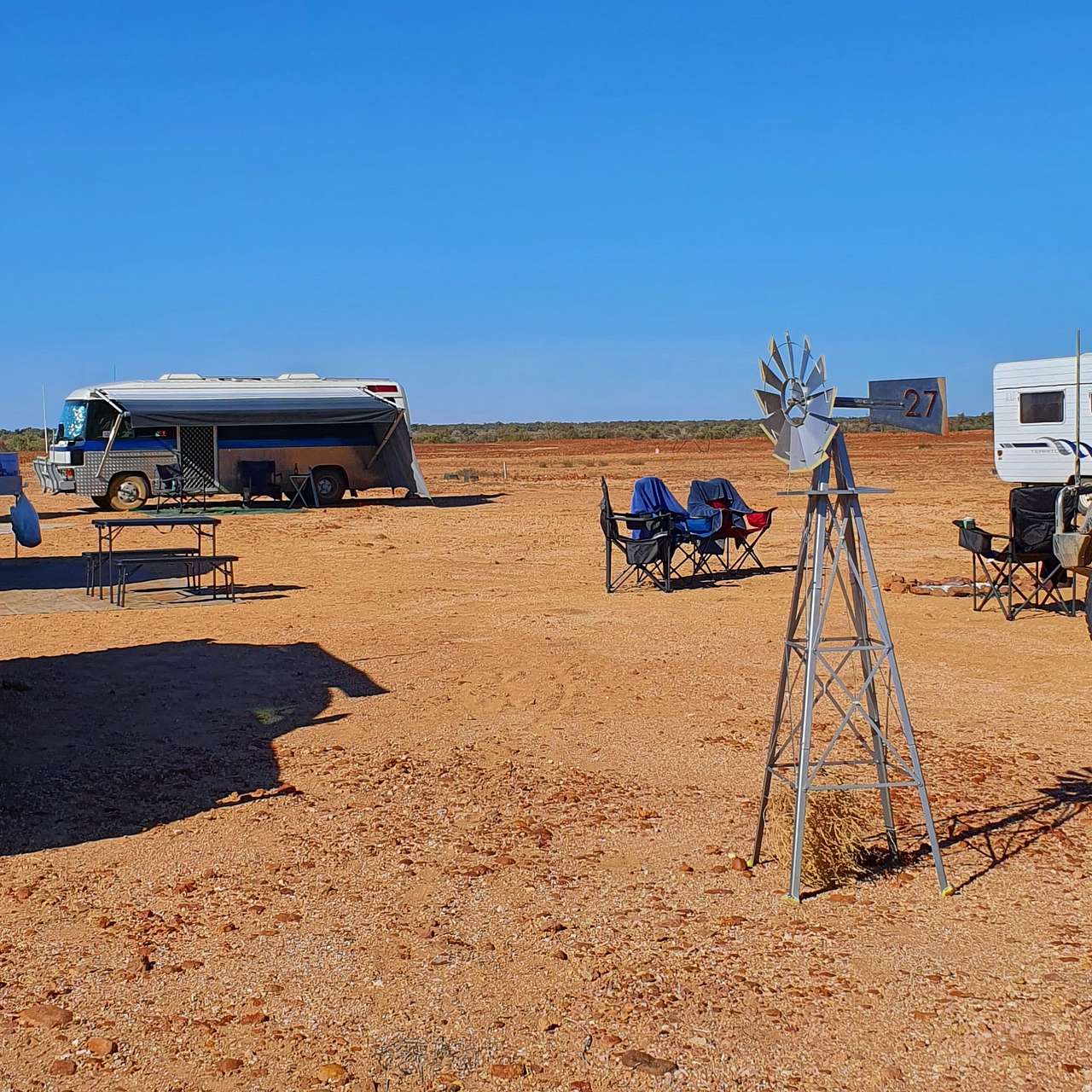 A group of campers