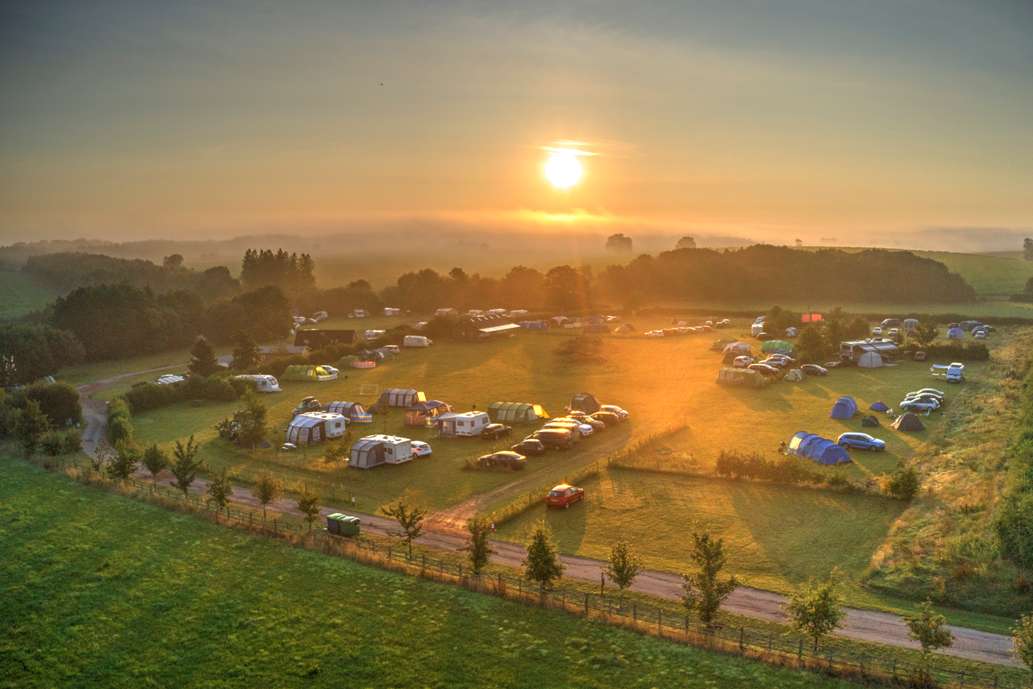 Camping at Brook Meadow