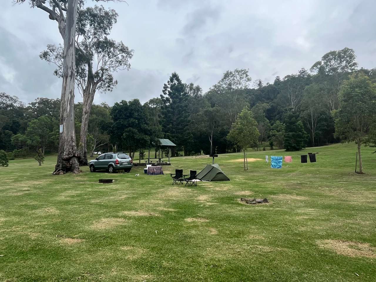 Andrew Drynan Park-Camp with a view