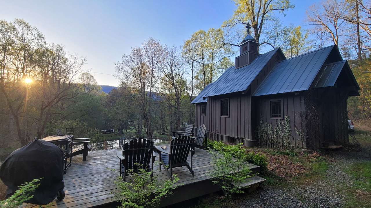 Glamping at the Chapel
