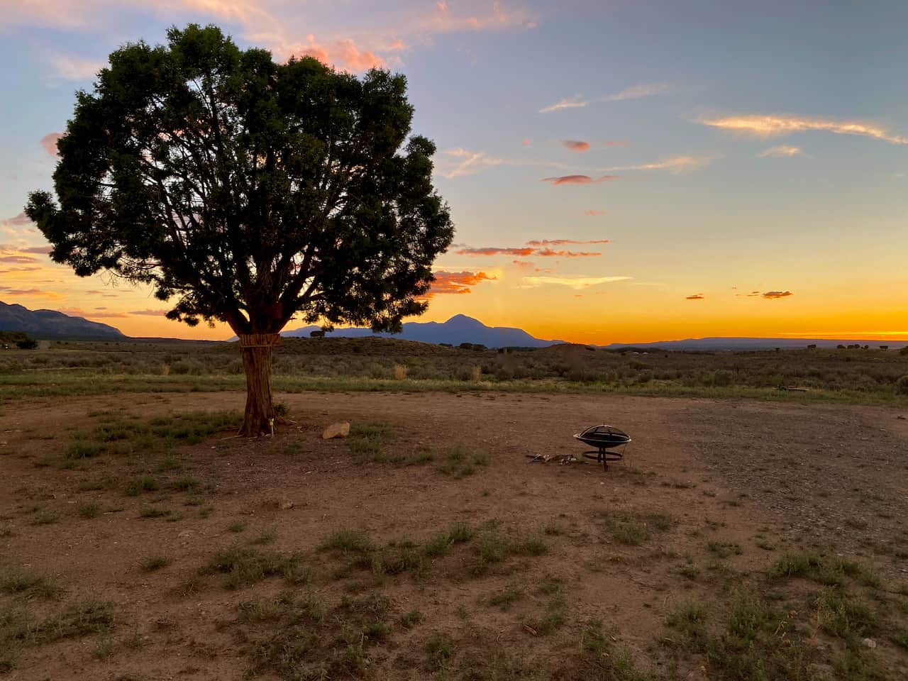 Your sunset view to the west. Mesa Verde view is to the East.