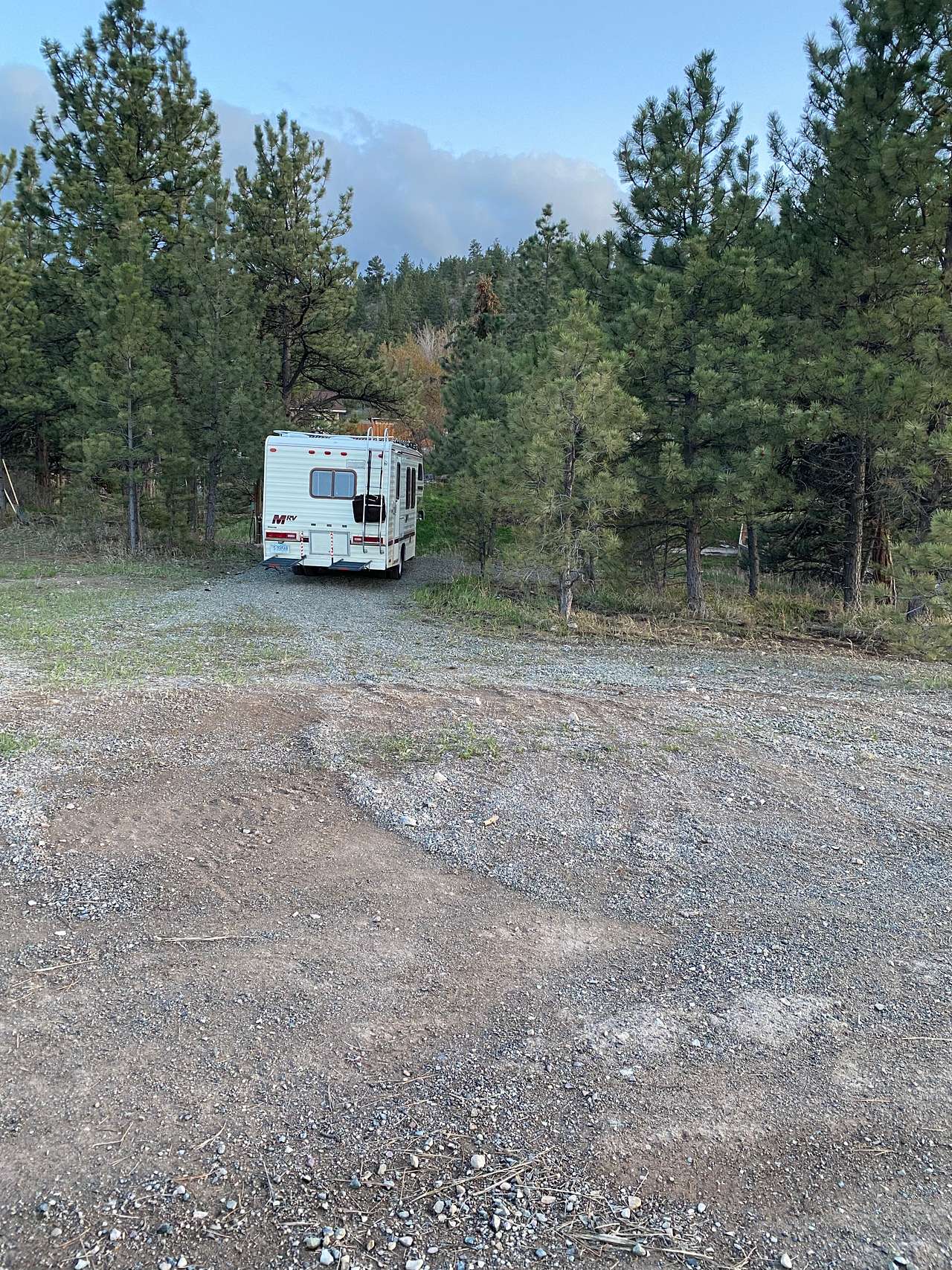 Graveled site