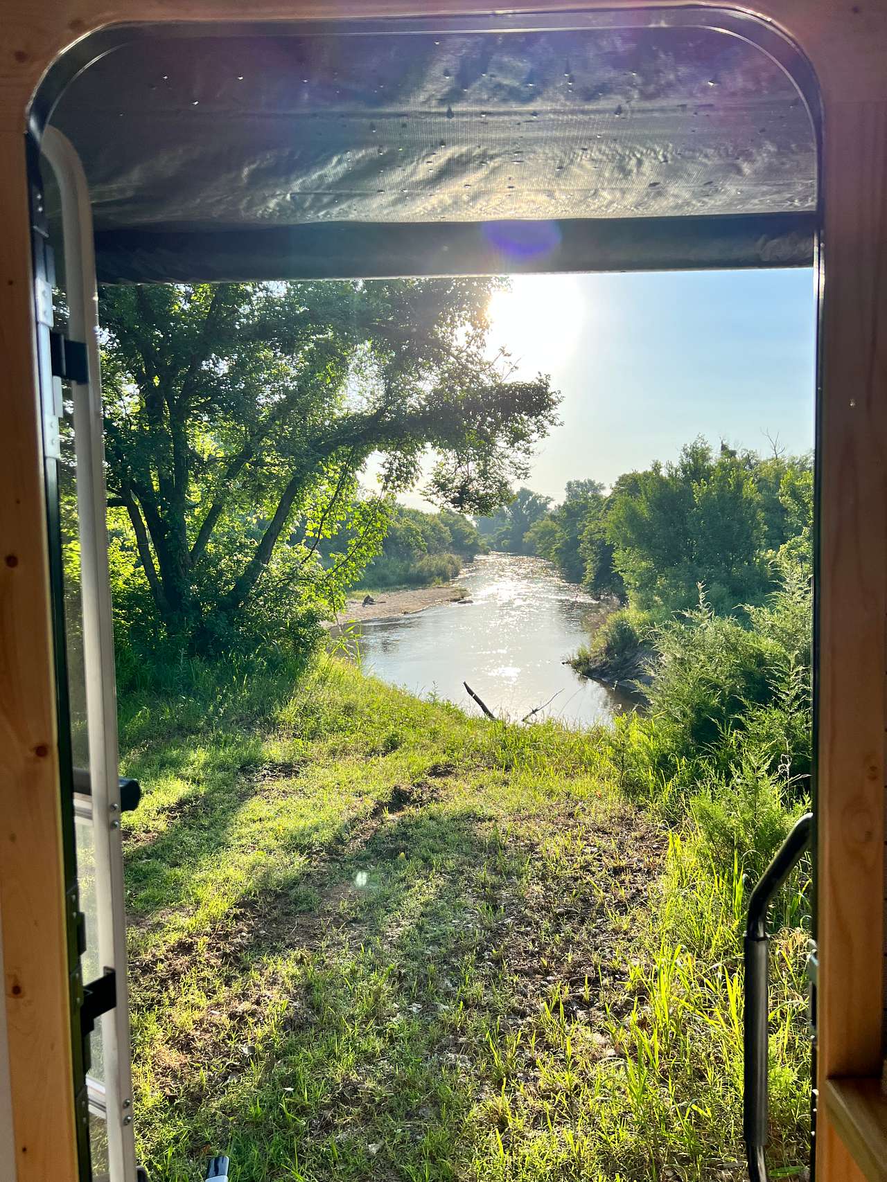 Not a bad wake up view. 