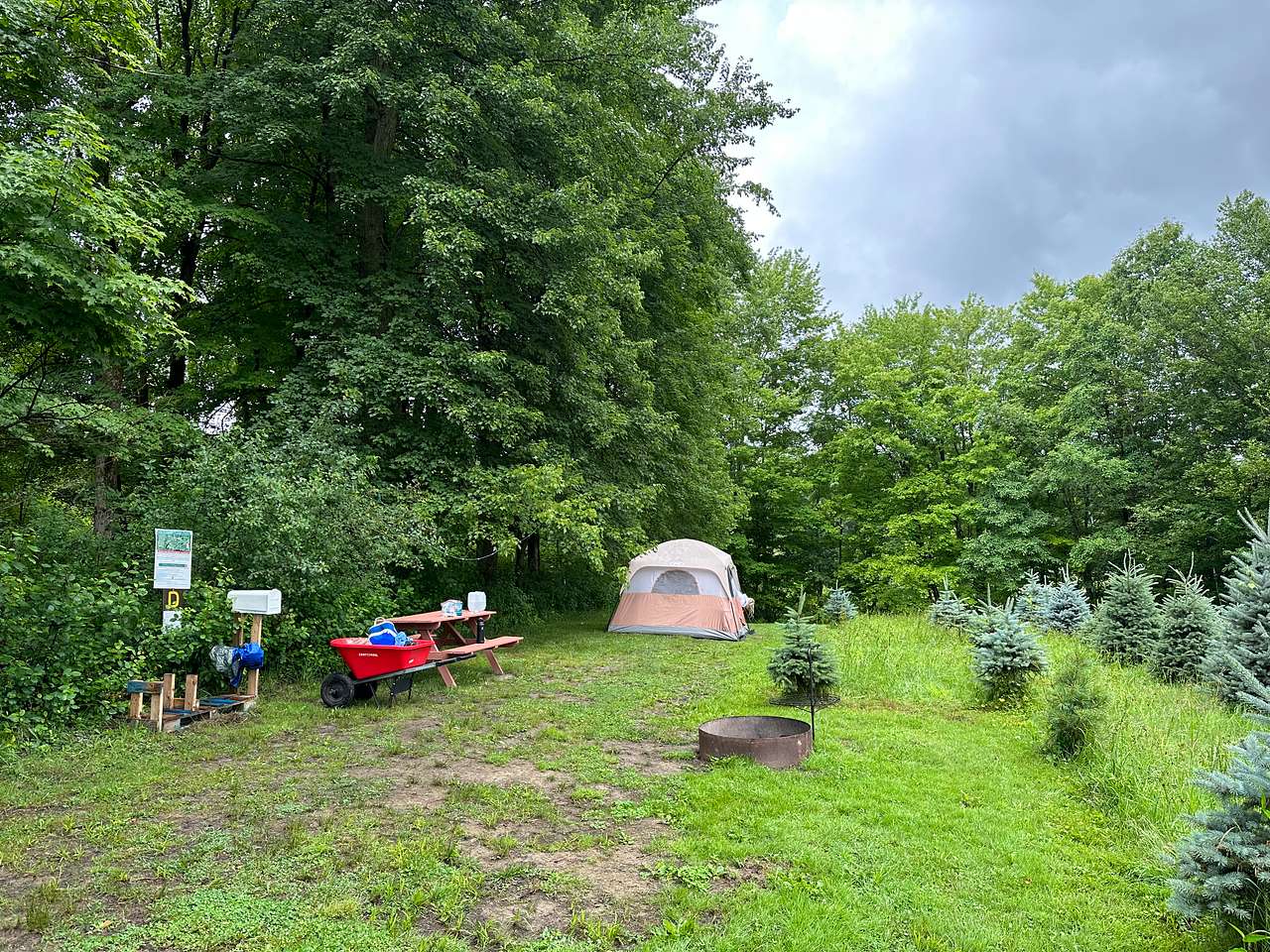 Camping at Heritage Farms