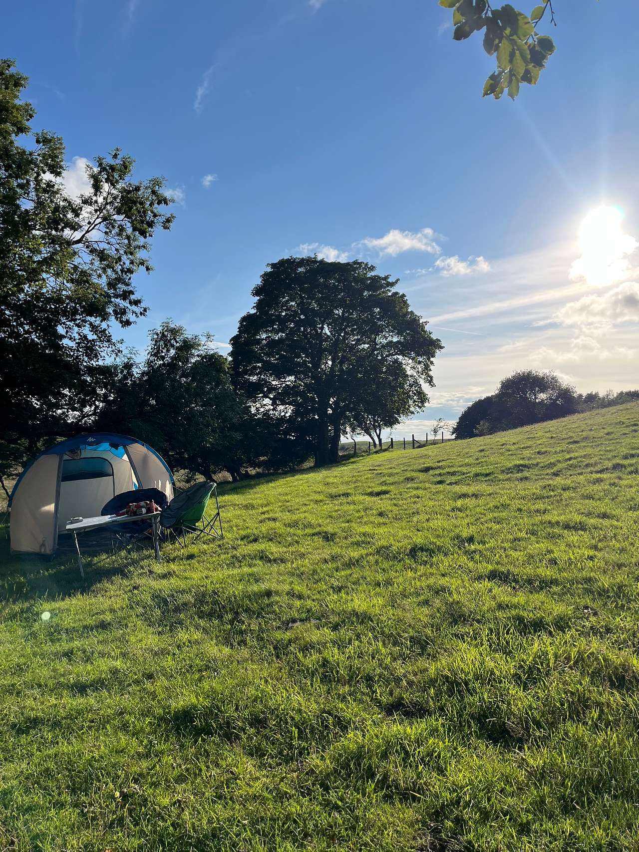 Ffynnonwen Farm Wild Camping