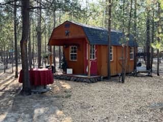 log shelter retreat