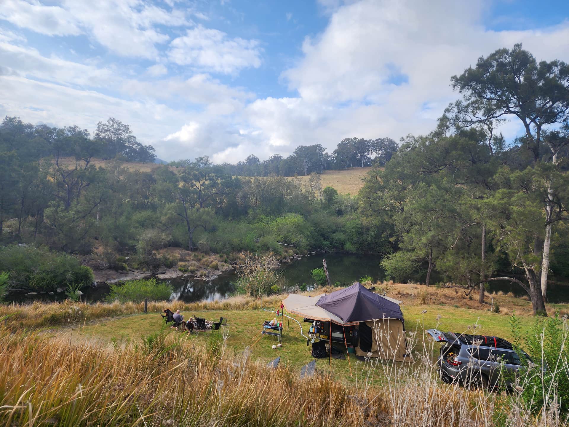 Spacious and on the river
