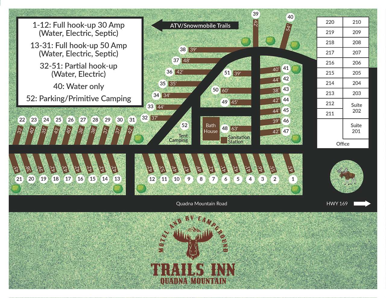 Trails Inn Quadna Motel & RV Park