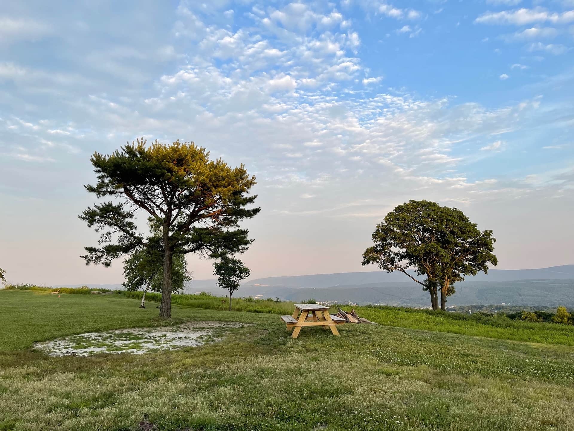 100 Mile View Camping, Jim Thorpe