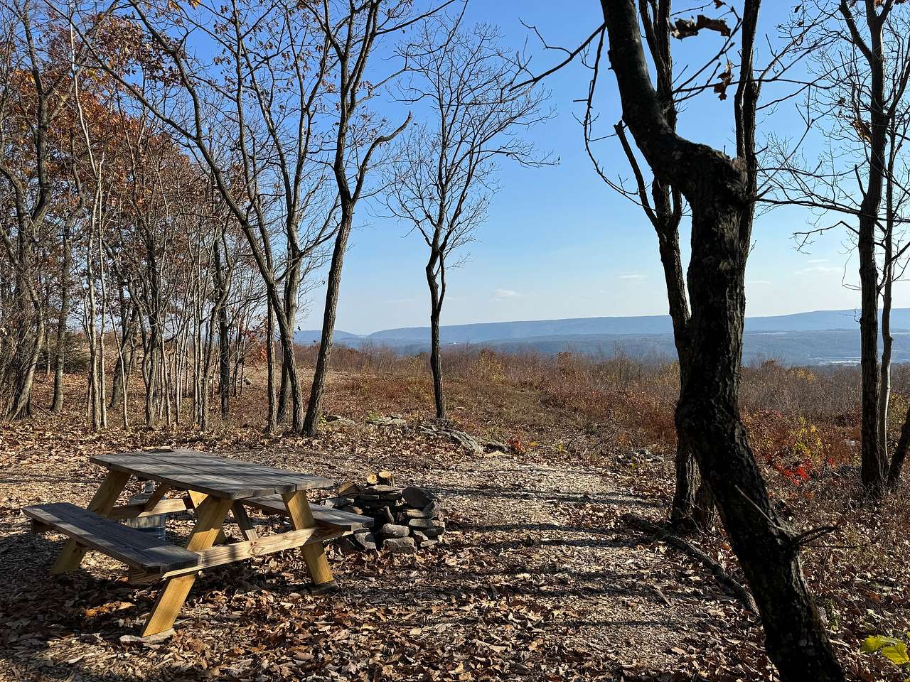 100 Mile View Camping, Jim Thorpe