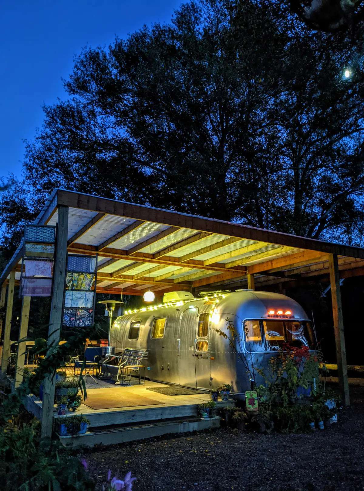 Silvia, the '72 Airstream