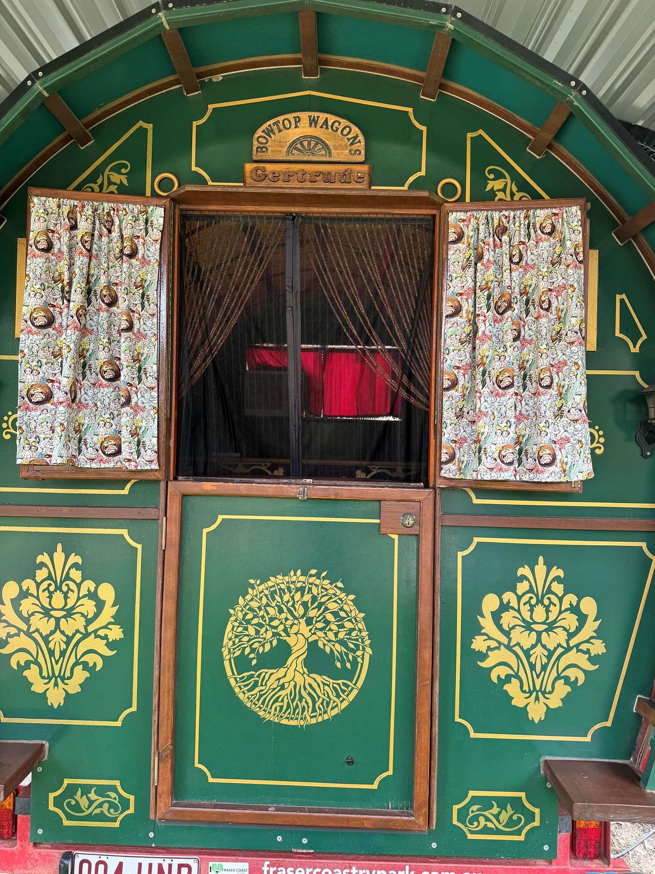 Gertrude the Gypsy Wagon - an authentic Gypsy Wagon