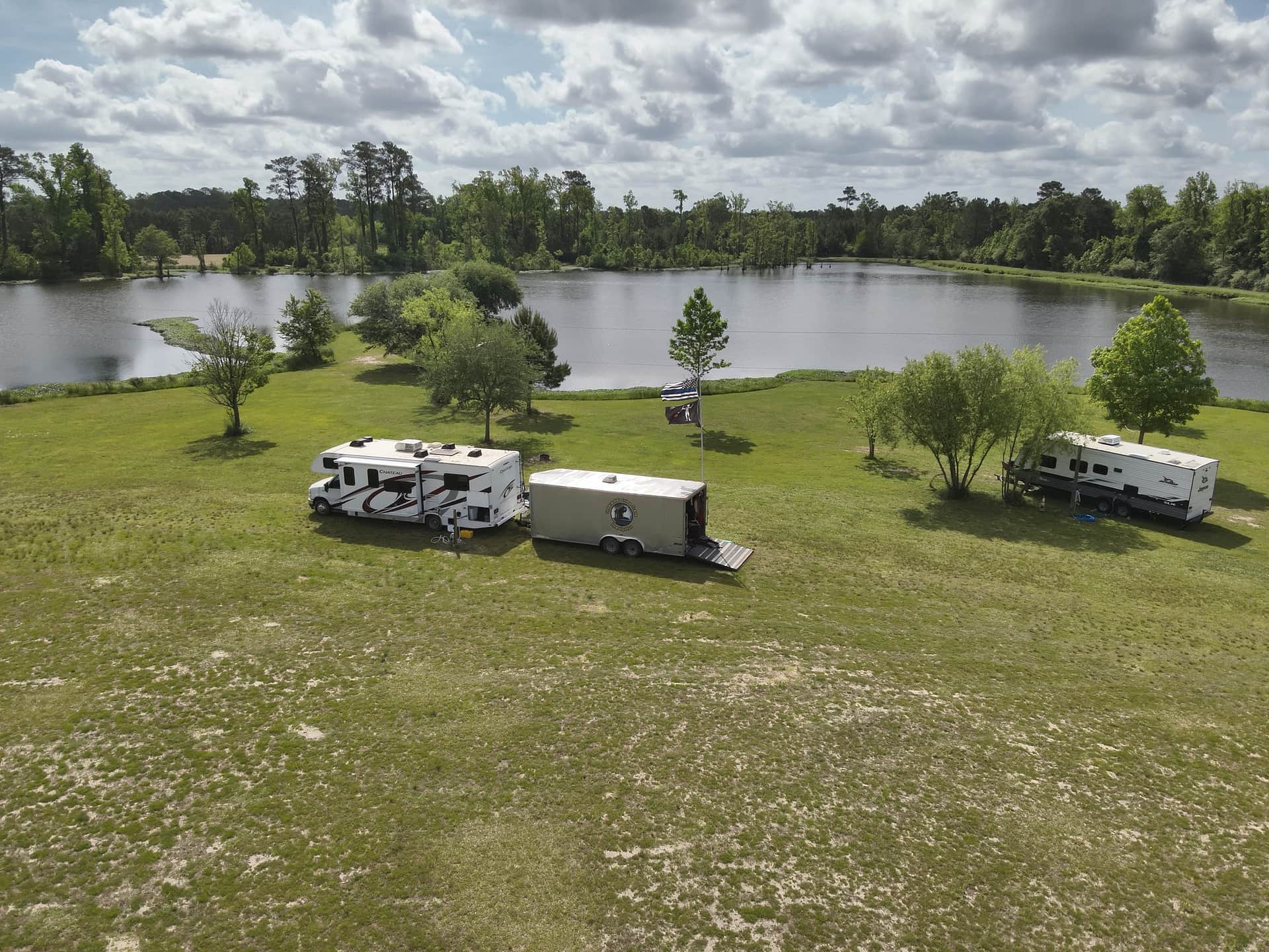 JCO Campground at Lee Baysden Pond
