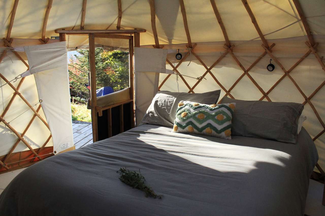 Sally's Brook Cabins, Glamping Tent