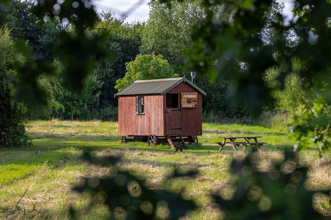 Secluded Shepherd's Hut in Norfolk