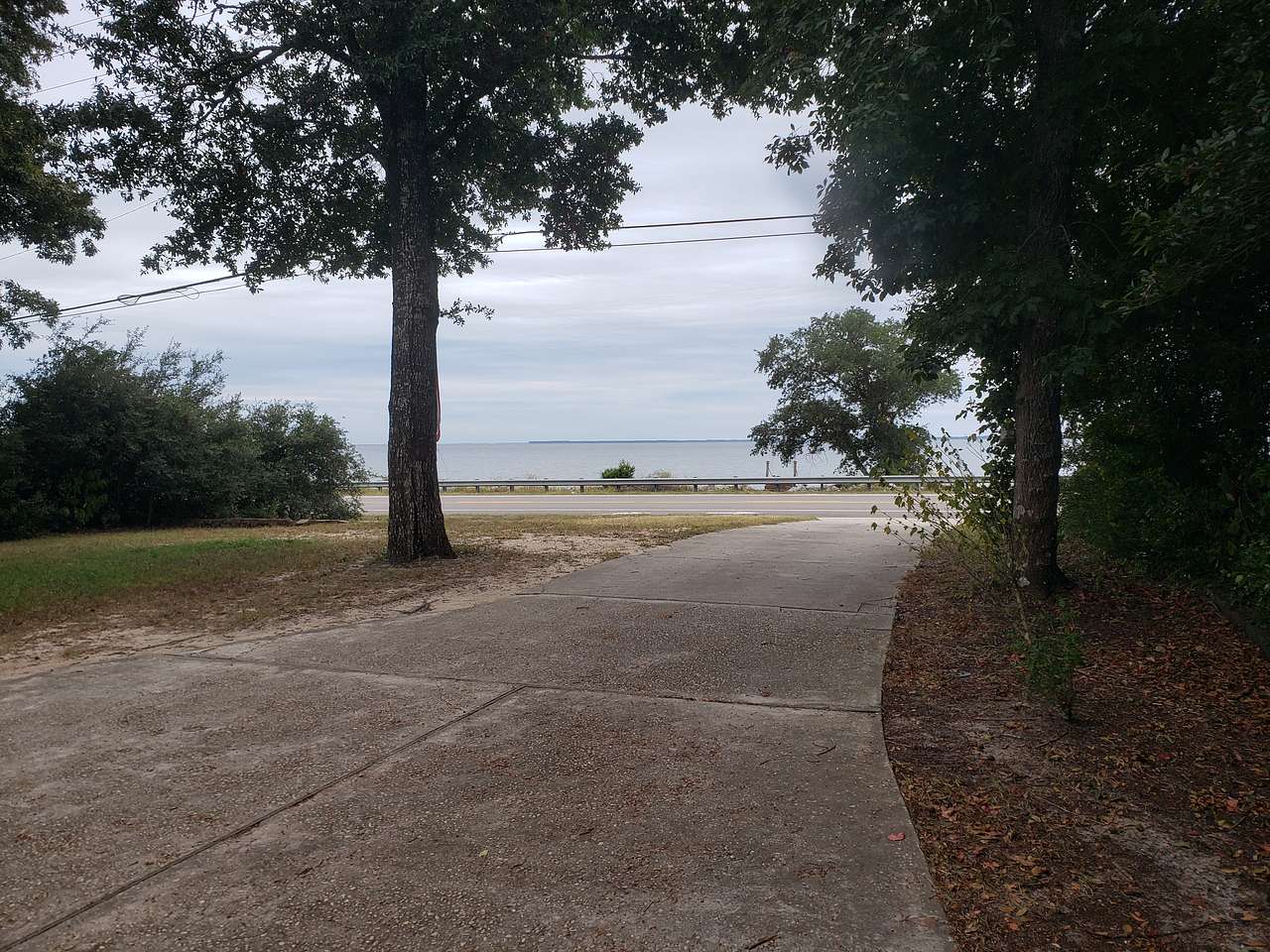 Quiet bay access camping