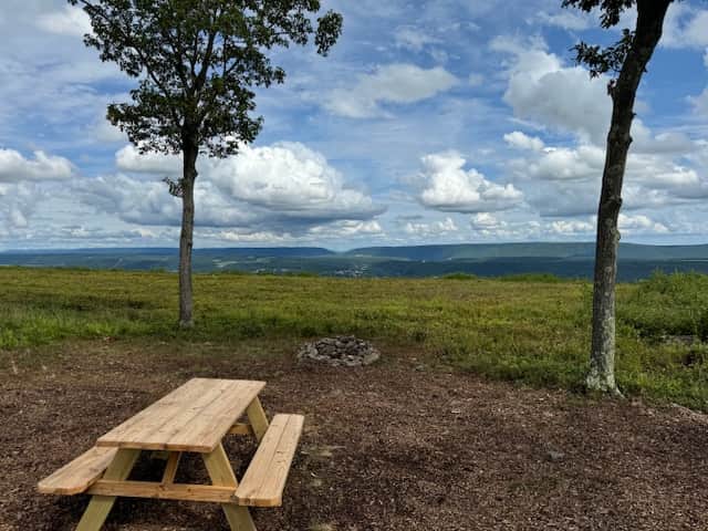 100 Mile View Camping, Jim Thorpe