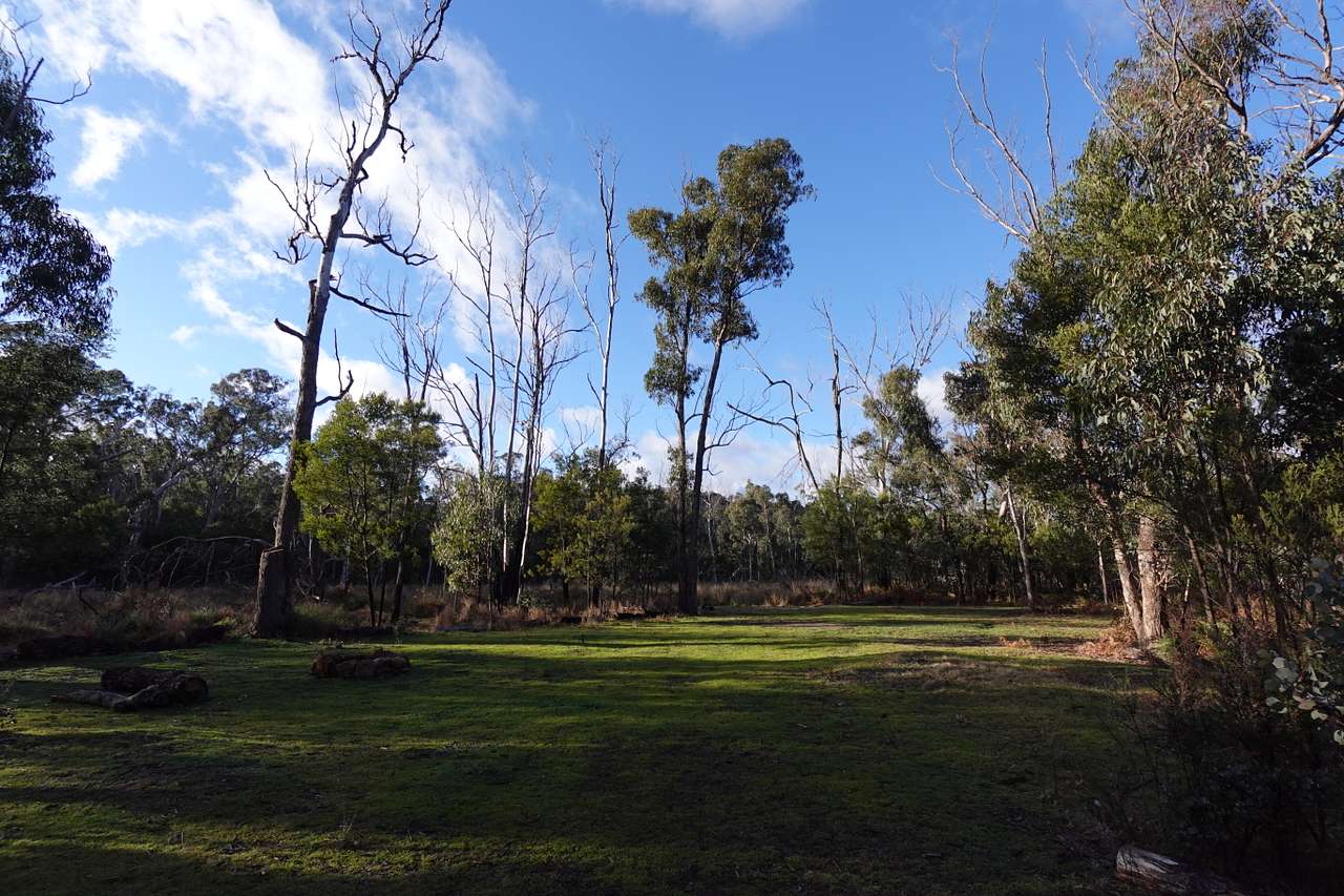 The Spring campsite.