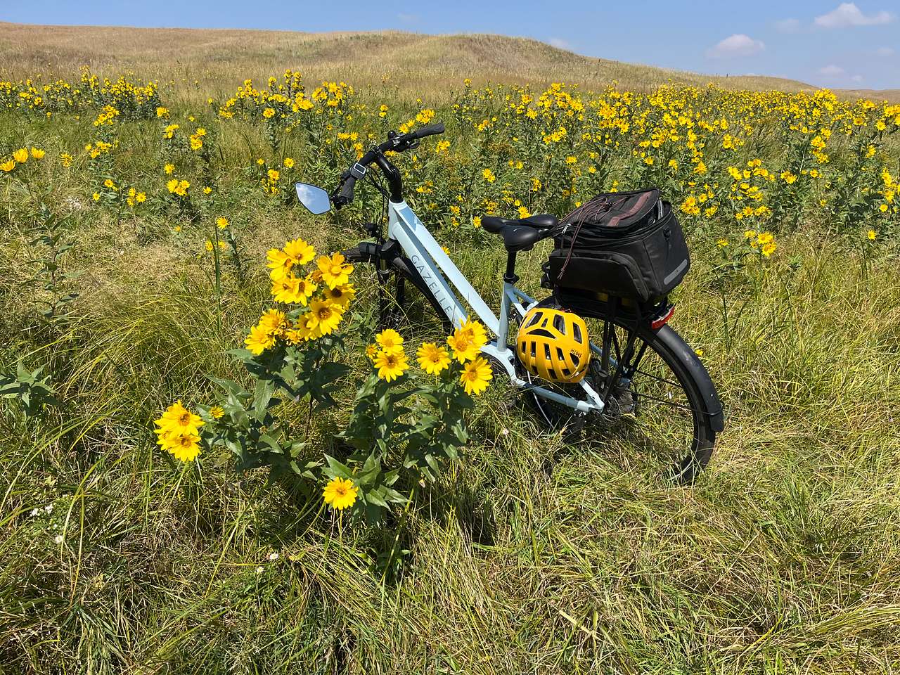 Bike trip from Seneca north to Swan lake
