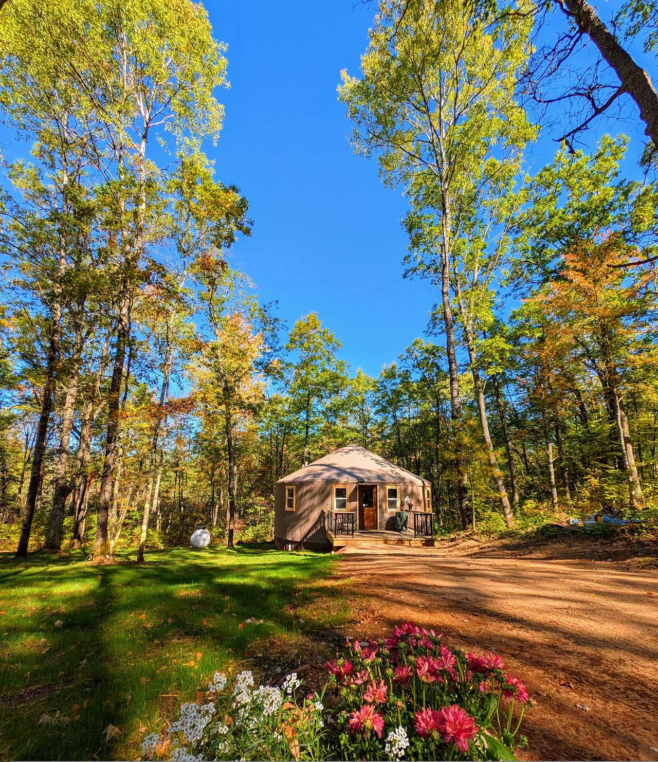 Yurt Village + Sauna (year-round)